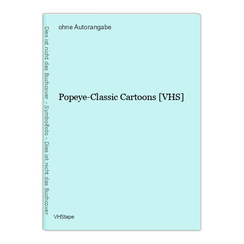 Popeye classic cartoons - popeye-classic, [vhs]