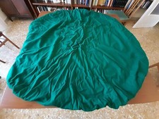 n.2 copritavolo panno verde