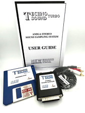 Commodore Amiga Stereo Sound Sampler Techno Sound Turbo raro venditore limitato USA