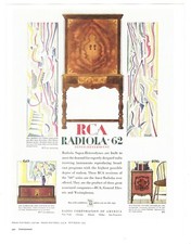 Radio RCA RADIOLA anni 20 8" X