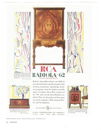Radio rca radiola anni - rca,