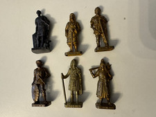 Kinder Soldatini Metallo Romani - Unni - Scozzesi - HUN1,2,2,4- Roman 3 - Scot 4