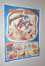 MICKEY MOUSE COMIC 1948 JUNE 12th. COMPLETE. UK PUBLICATION