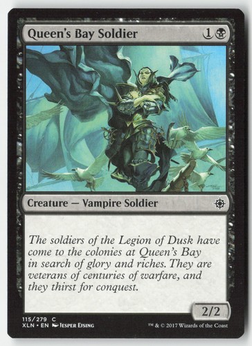 Mtg queen bay soldier 115 - mtg, queen's