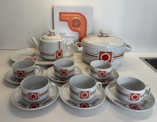 Servizio da the/colazione anni 70 Monopoli Porcellane d’Italia 