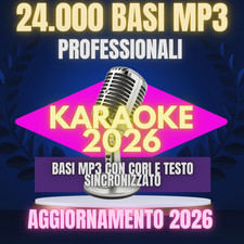 000 basi per karaoke mp3 - 24.000,