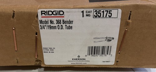 Ridgid 368 curvatubi - ridgid,
