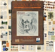 ARM 179 rivista dedicata a GUGLIELMO MARCONI Antique Radio Magazine Marconiphone