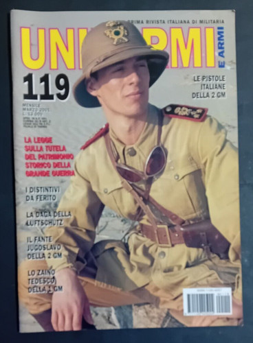 Uniformi armi 119 - e, 3/2001