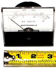 MOTOROLA Manometro da pannello DC Volt vintage - Buone condizioni