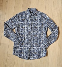 Camicia blu elegante uomo (tg