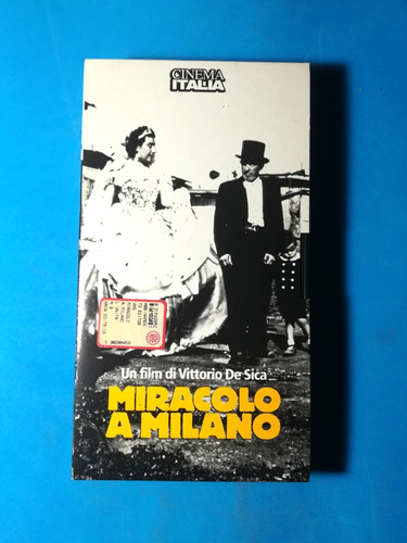 Vhs film miracolo milano - un,