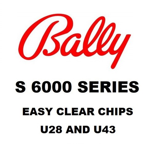 Bally 6000 series video - s,