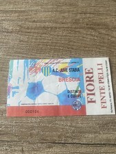 Juve Stabia-brescia Biglietto Coppa Italia 1999 (no Juventus,napoli,Roma,Milan)