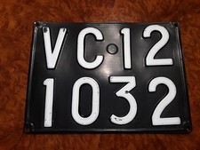  TARGA AUTO D’EPOCA