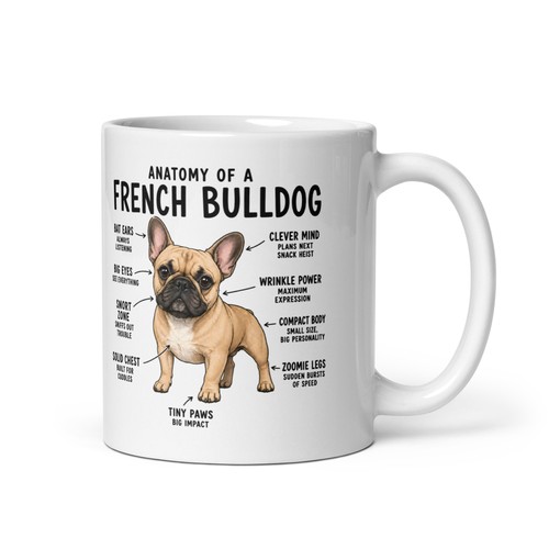Funny frenchie mug cute - funny,