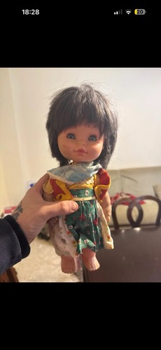 Bambola femmina occhi - , blu