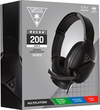 TURTLEBEACH Cuffie Wired Recon 200 Gen 2 Black