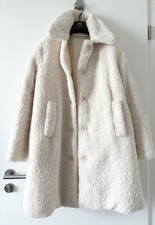 ASPESI ★ Cappotto termico Teddy ★ AVORIO ★ pelliccia finta poliestere ★ Medium ★ NP 535 E