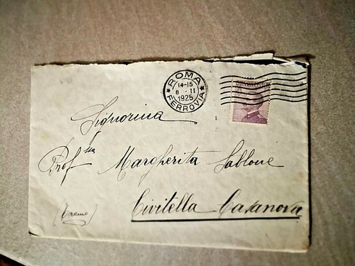 Storia postale roma - -, teramo