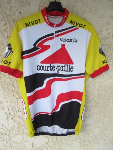 Maillot cycliste courte paille - maillot,