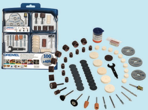 Set 100 accessori - 100, per