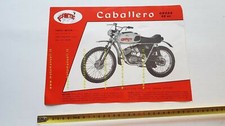 Fantic Motor Caballero Cross 50 1a Serie 1970 depliant originale brochure