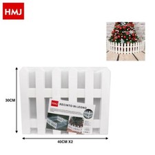 x Staccionata In Legno Bianco