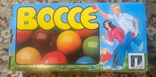 Set palline bocce - set, vintage