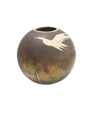 Vaso globo giusti - giusti, raku