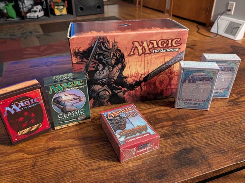 Magic the gathering box - magic, lotto