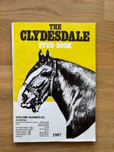 Clydesdale stud book vol - clydesdale,