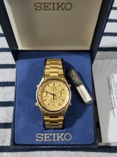 Seiko Chronograph Gold