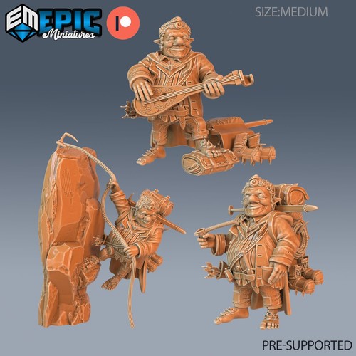 Halfling traveler player - halfling,