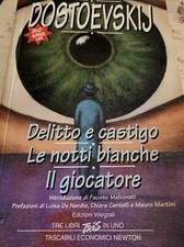 (Dostoevskij) Delitto e castigo Le notti bianche il giocatore   Newton