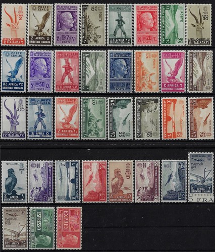 1938 colonie italiane africa - 1938,