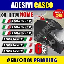 KIT 6 adesivi NOME COGNOME