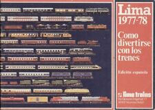 catalogo LIMA 1977/78 Como divertirse con los trenes - Edición española  SP  bb