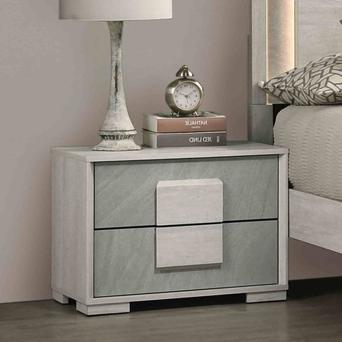 Comodino design bicolore 1pz