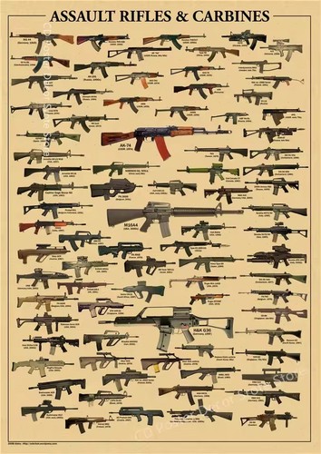 Poster carabine fucili