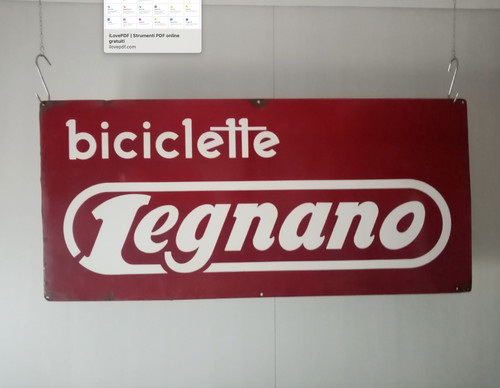 Insegna smaltata biciclette - insegna,