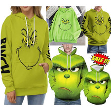 Felpa con cappuccio 3D Grinch