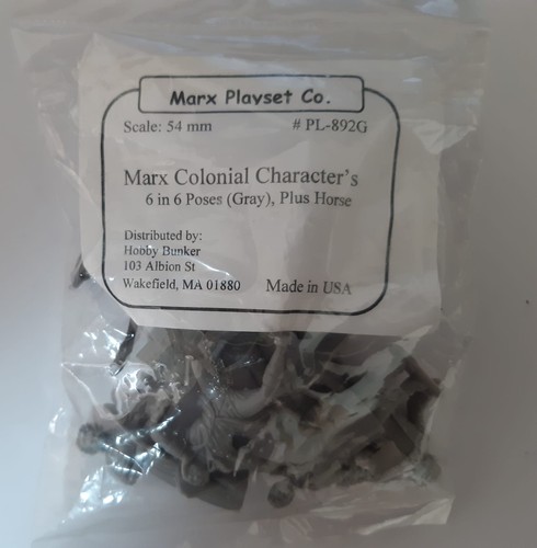 Toy soldiers 54mm colonial - toy,