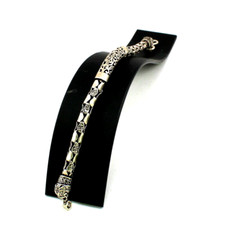 Bracciale in argento massiccio