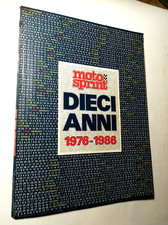 MOTOSPRINT DIECI ANNI 1976-1986 MOTO SPRINT, BUONE CONDIZIONI. RARO!!!