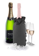 BORSA RAFFREDDAVINO PER BOTTIGLIE MAGNUM CHAMPAGNE SPUMANTE - COOLER BAG PULLTEX