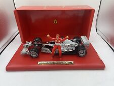 1:18 F2004 SIX TIME WORLD CHAMPION SCHUMACHER CHROME - HOTWHEELS 1/18