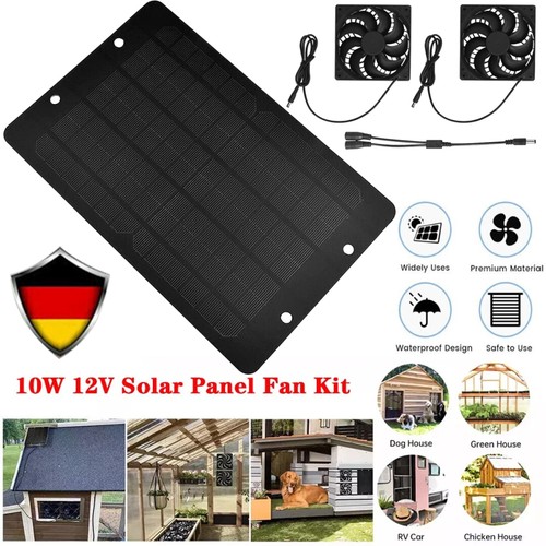 Kit ventilatore scarico solare - kit,