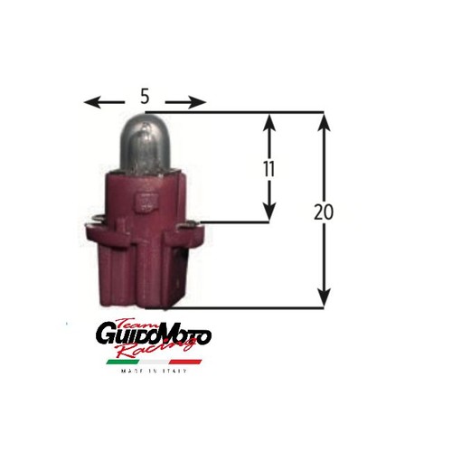 Porta lampada cruscotto vespa - lampada,