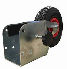 (12V)COPPIA RUOTE GOMMATE POLIVALENTE PER PORTE CALCIO-CALCETTO E PALI PALLAVOLO